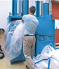 Plastic for recycling in a Baler Model 306